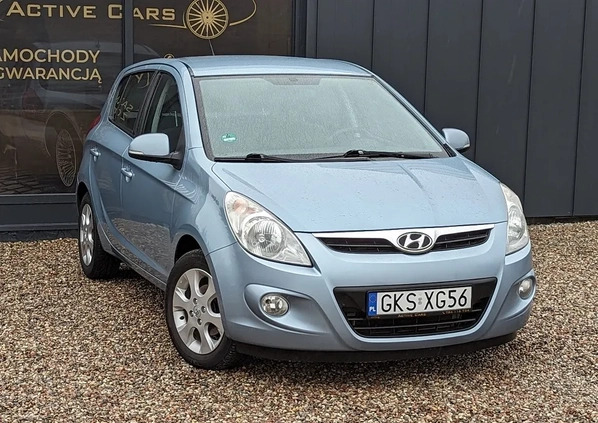 Hyundai i20 cena 16500 przebieg: 218280, rok produkcji 2012 z Stepnica małe 154